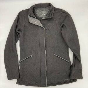 ExOfficio Fleece-Lined Knit Jacket, Small